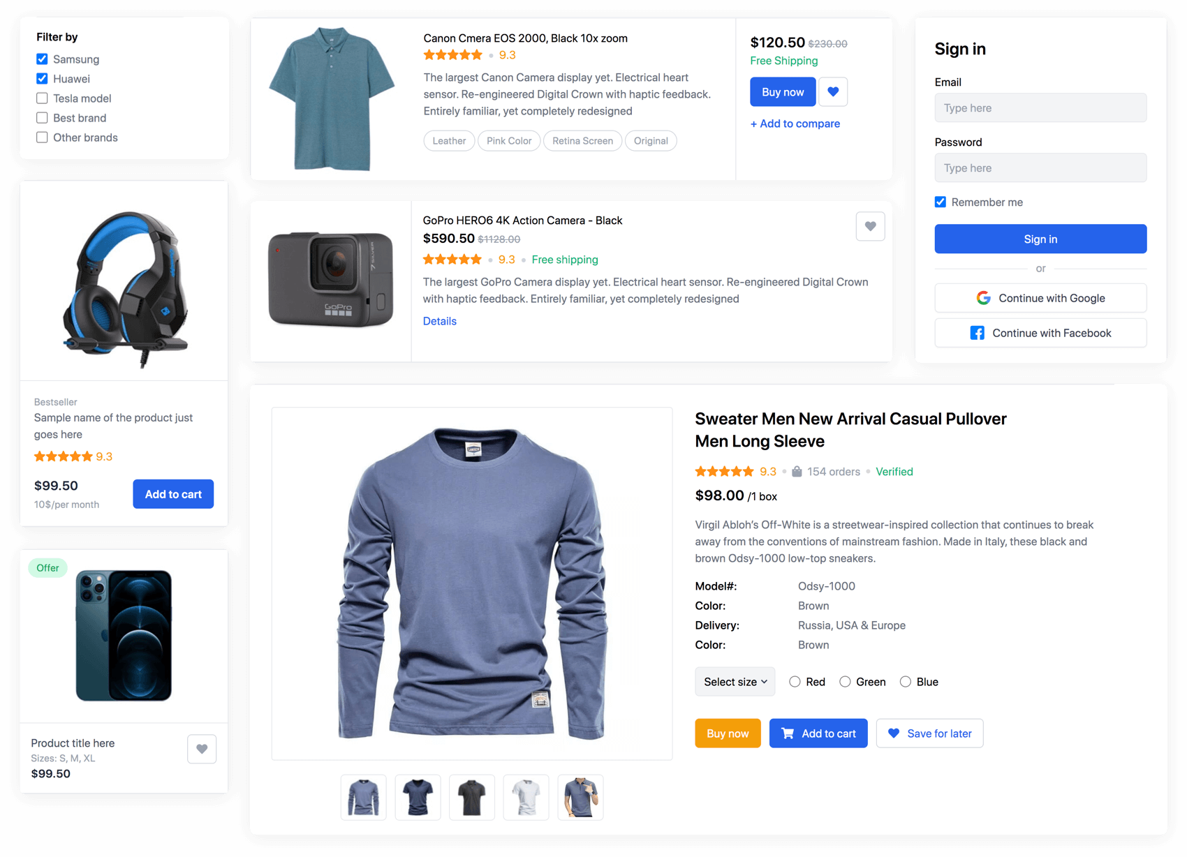 Tailwind Components And Templates